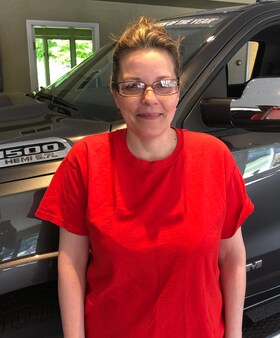 Staff member Tina Hough from 7ee1a464150a