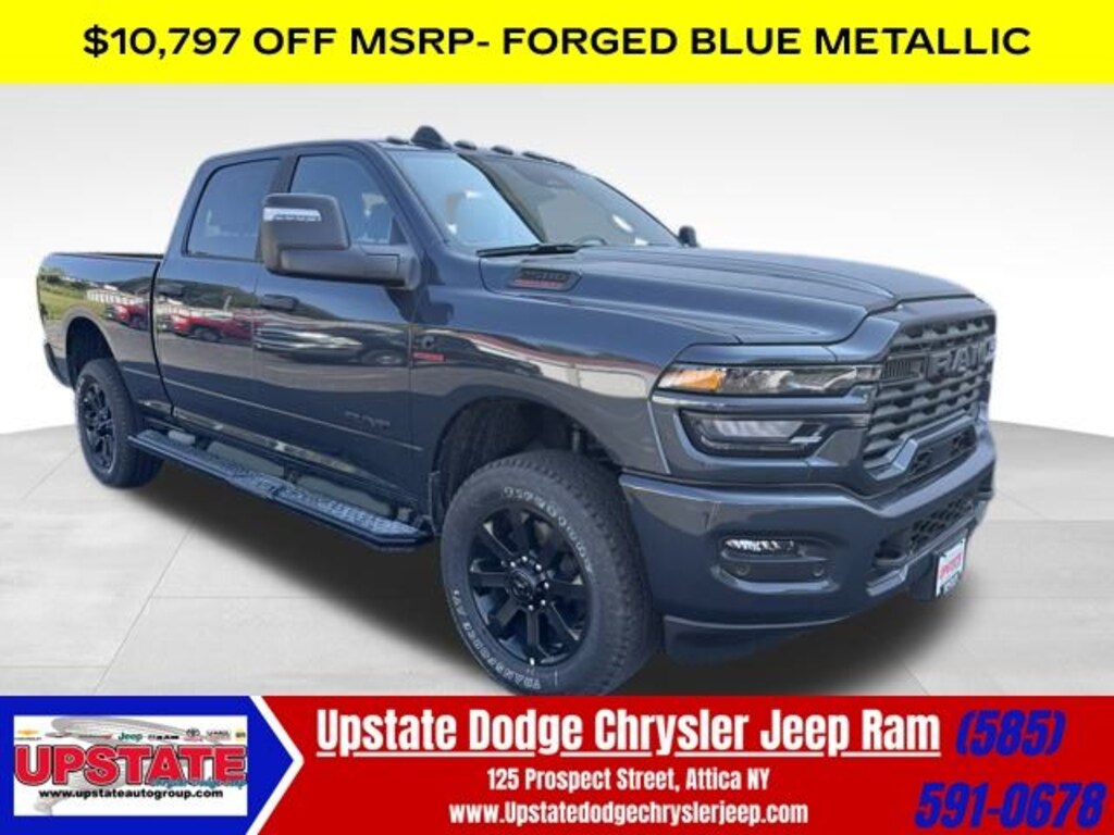 New 2025 Ram 2500 BIG HORN CREW CAB 4X4 6'4 BOX Pickup