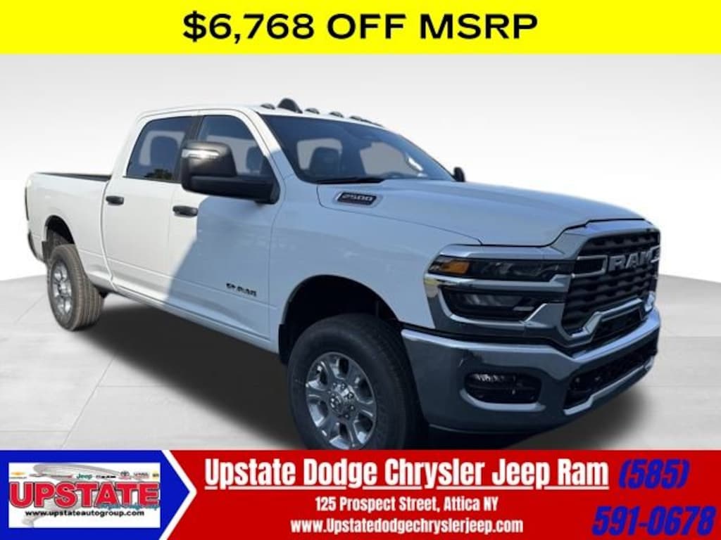 New 2026 Ram 2500 BIG HORN CREW CAB 4X4 6'4 BOX Pickup