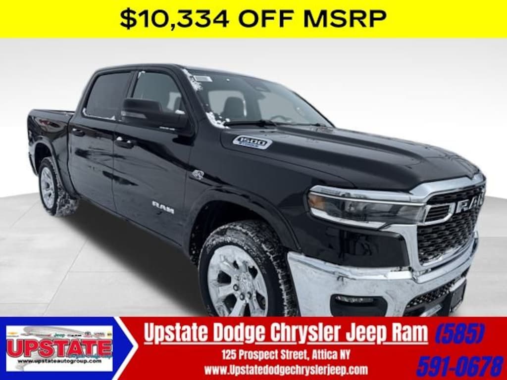 New 2026 Ram 1500 BIG HORN CREW CAB 4X4 5'7 BOX Pickup