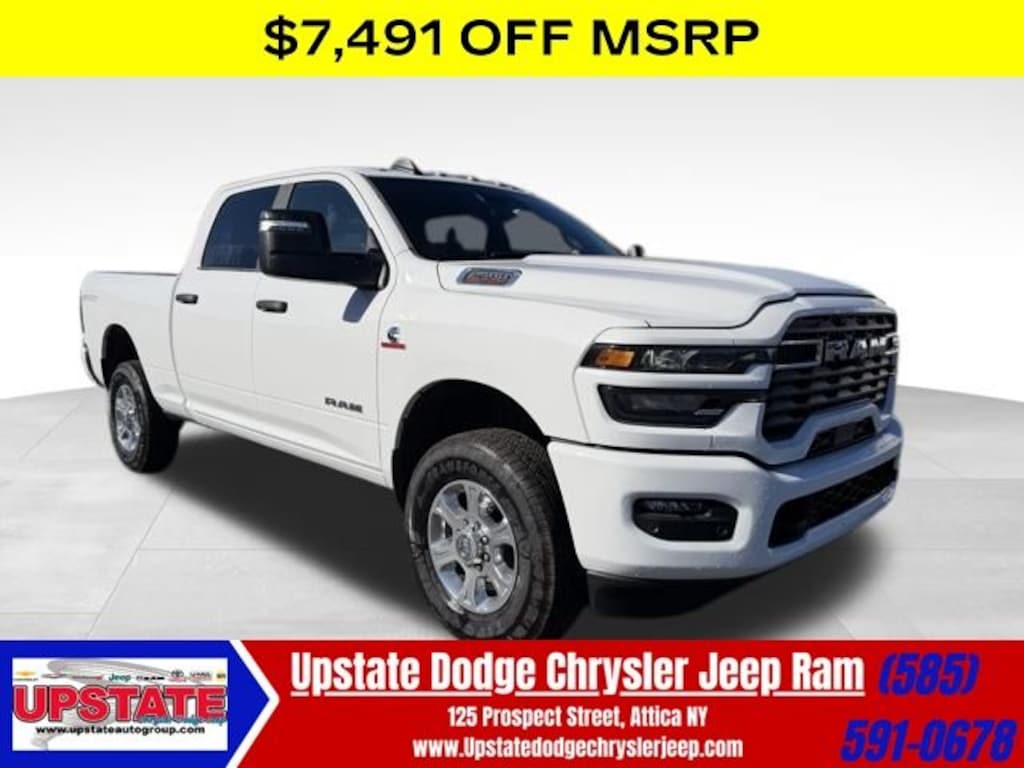 New 2026 Ram 2500 BIG HORN CREW CAB 4X4 6'4 BOX Pickup