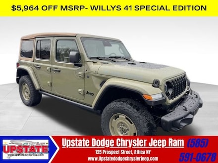 2026 Jeep Wrangler 4-DOOR WILLYS '41 Sport Utility