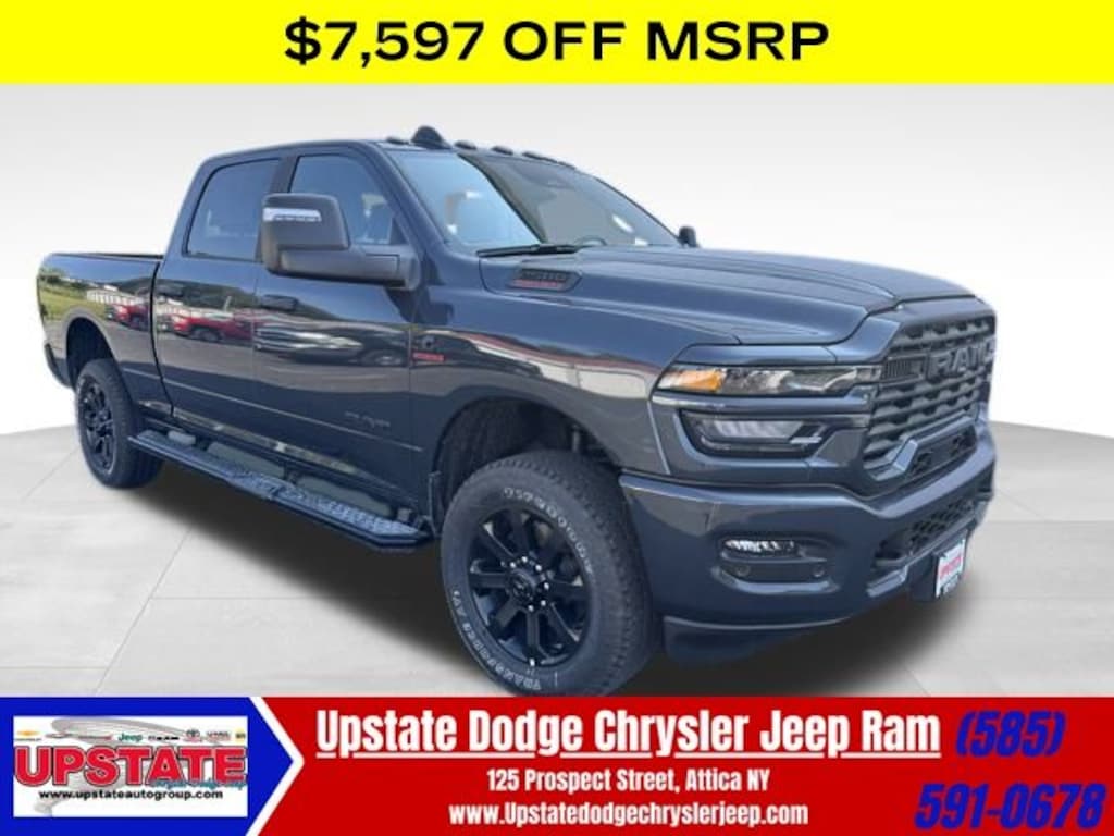 New 2025 Ram 2500 BIG HORN CREW CAB 4X4 6'4 BOX Pickup