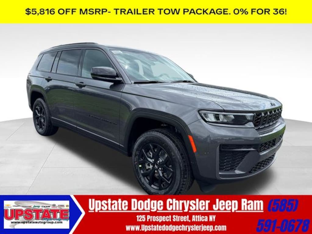 New 2026 Jeep Grand Cherokee L LAREDO ALTITUDE 4X4 Sport Utility