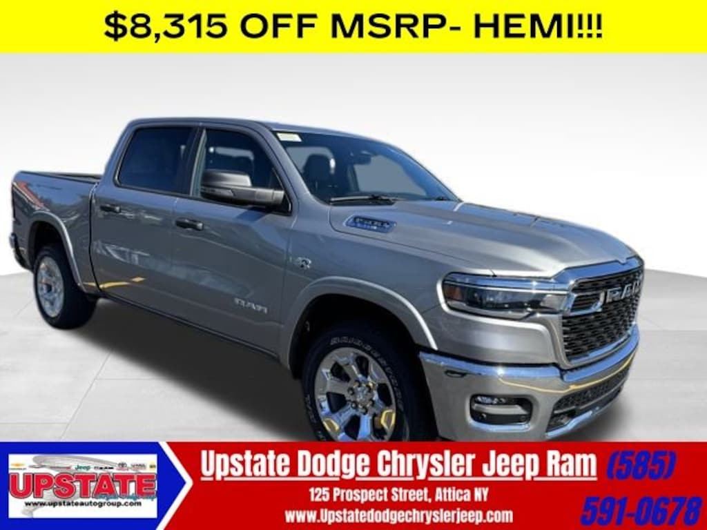 New 2026 Ram 1500 BIG HORN CREW CAB 4X4 5'7 BOX Pickup