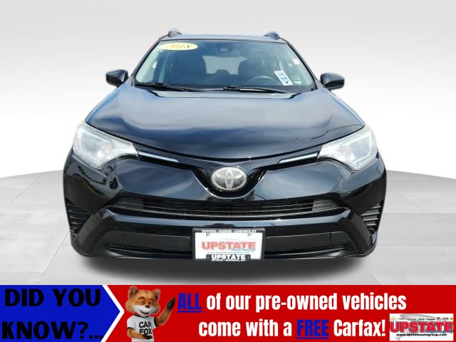 Used 2018 Toyota RAV4 LE with VIN 2T3BFREV9JW757394 for sale in Attica, NY