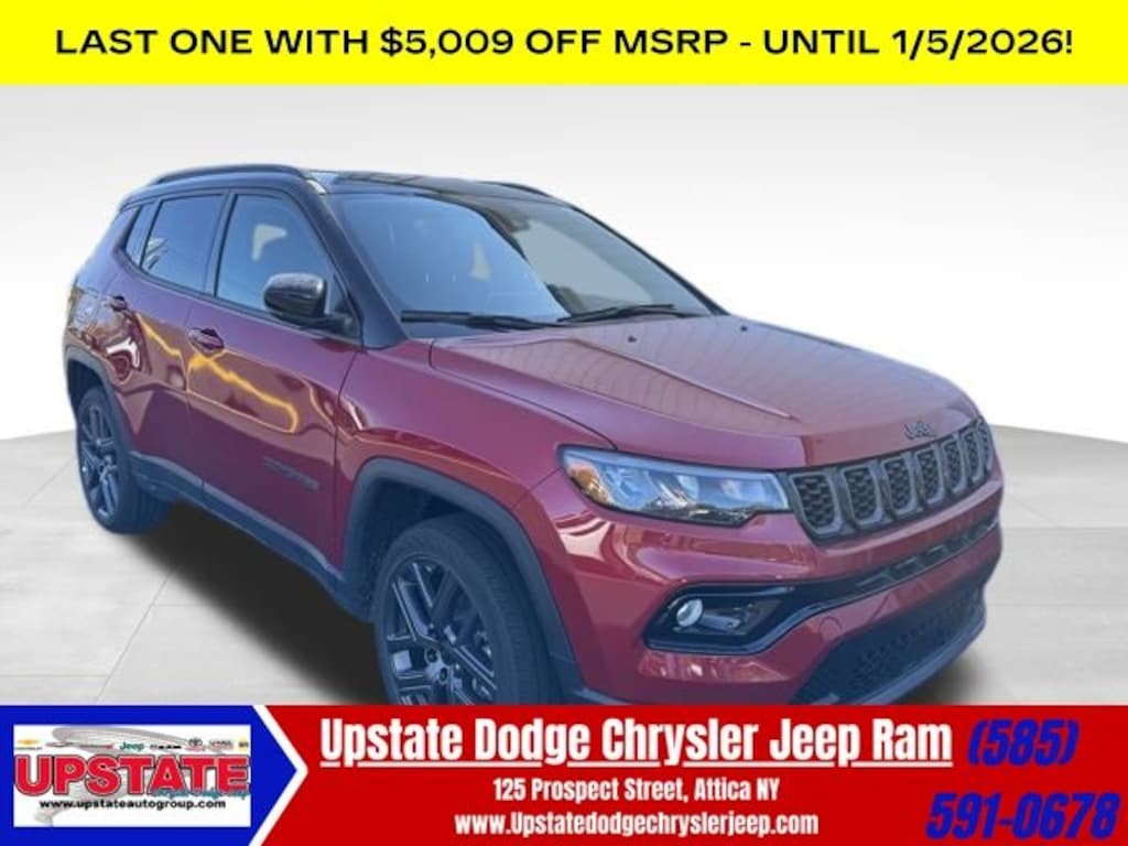 New 2026 Jeep Compass LIMITED ALTITUDE 4X4 Sport Utility