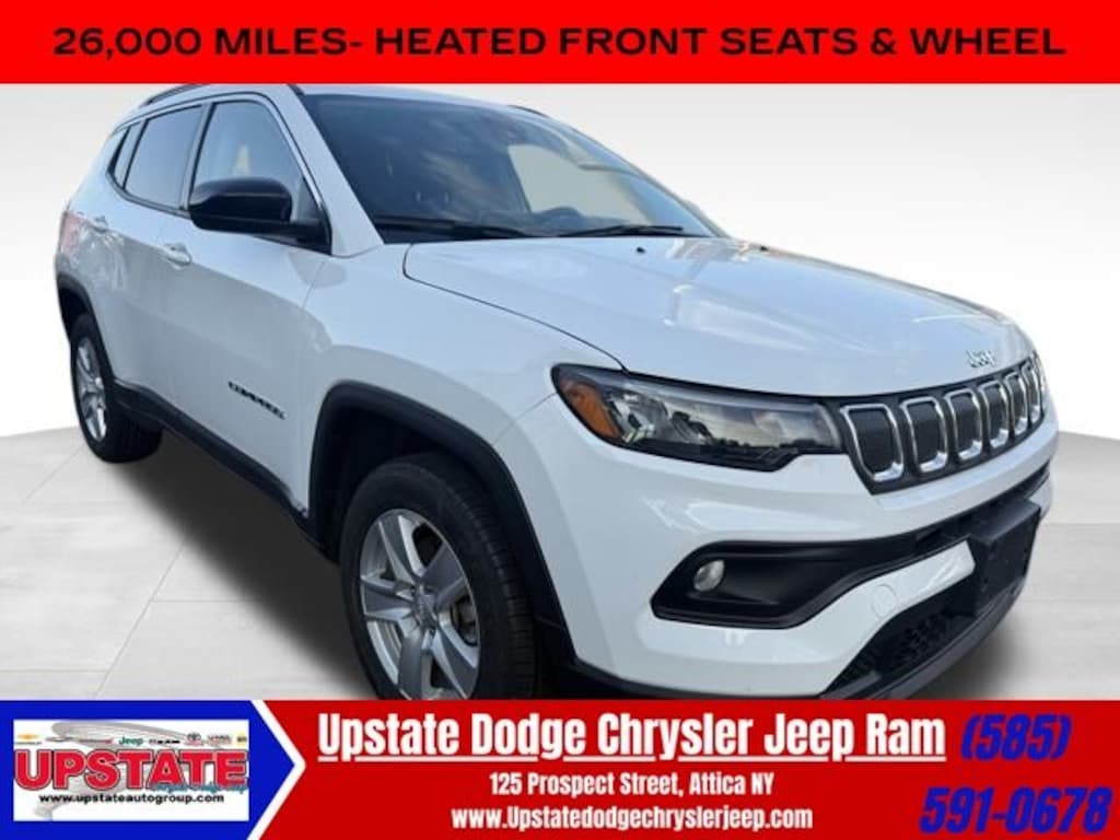 Used 2022 Jeep Compass Latitude SUV