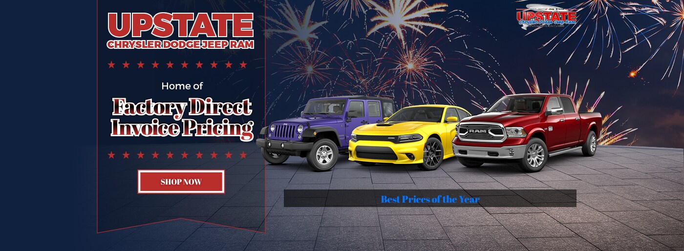 Upstate Chrysler, Dodge, Jeep RAM Dealership Attica near Perry, NY