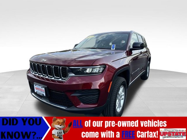 Used 2023 Jeep Grand Cherokee Laredo with VIN 1C4RJHAGXP8701185 for sale in Attica, NY