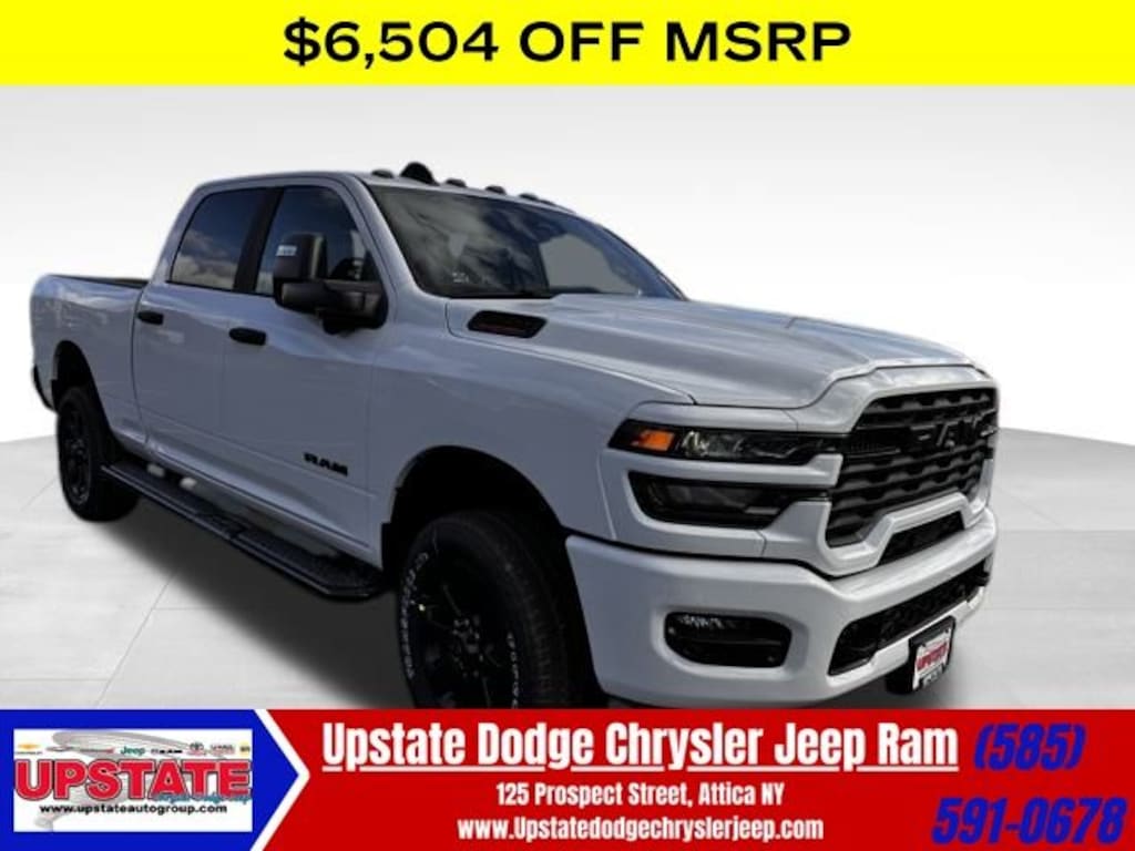 New 2026 Ram 2500 BIG HORN CREW CAB 4X4 6'4 BOX Pickup