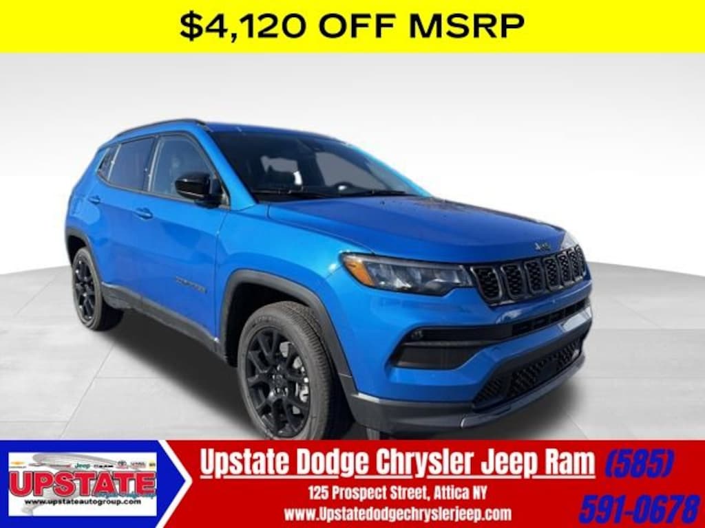 New 2026 Jeep Compass LATITUDE ALTITUDE 4X4 Sport Utility