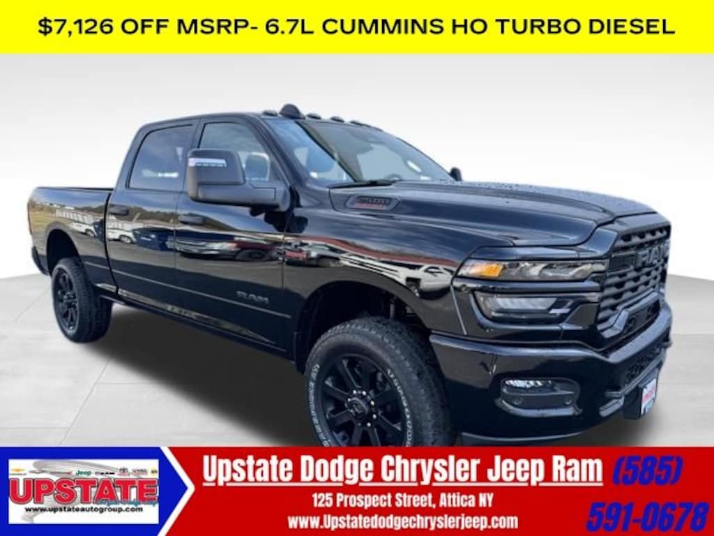 New 2026 Ram 2500 BIG HORN CREW CAB 4X4 6'4 BOX Pickup