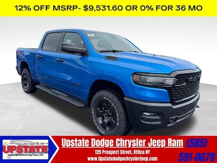 2026 Ram 1500 WARLOCK CREW CAB 4X4 5'7 BOX Pickup