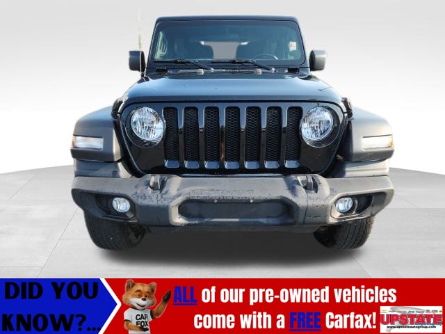 Used 2021 Jeep Wrangler Sport S with VIN 1C4GJXAN8MW663866 for sale in Attica, NY