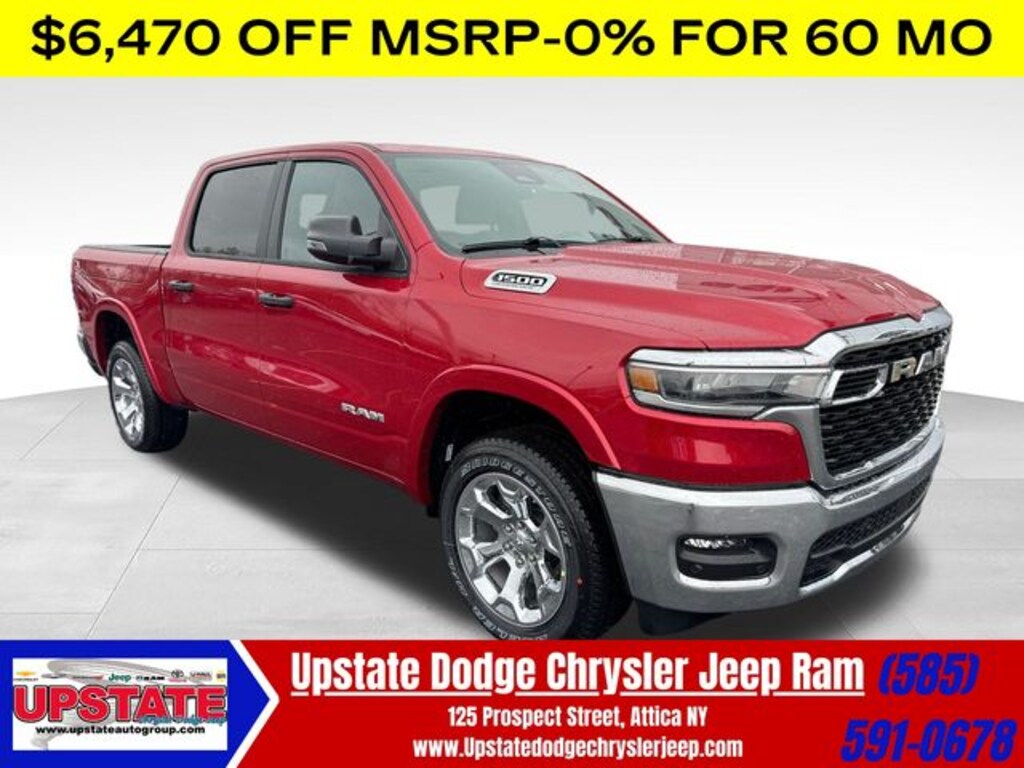 New 2026 Ram 1500 BIG HORN CREW CAB 4X4 5'7 BOX Pickup