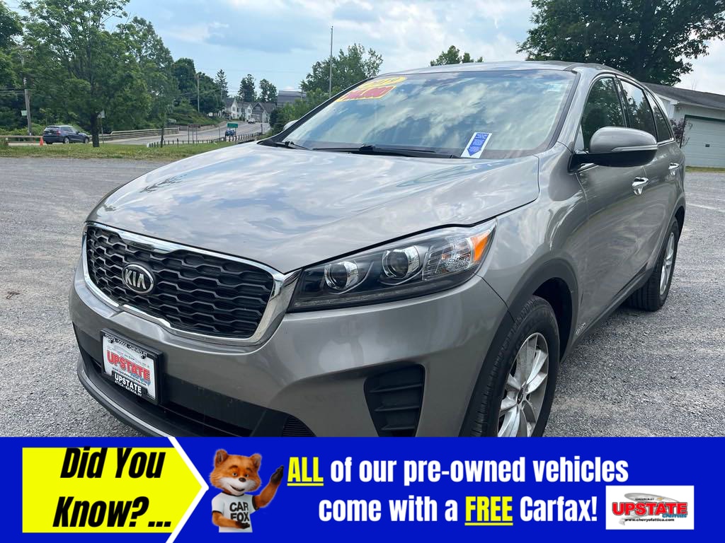 Used 2019 Kia Sorento LX with VIN 5XYPGDA50KG546032 for sale in Attica, NY