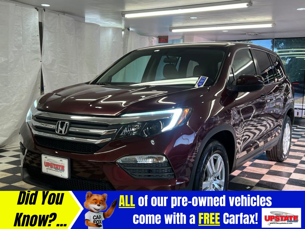 Used 2017 Honda Pilot EX with VIN 5FNYF6H38HB010646 for sale in Attica, NY