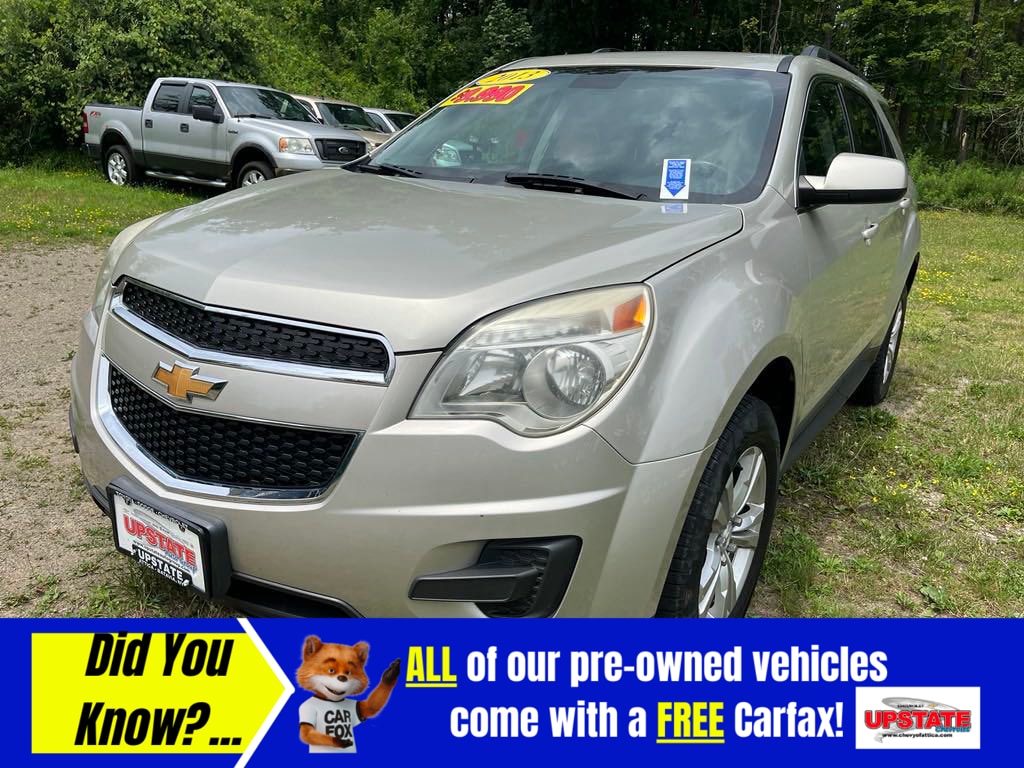 Used 2013 Chevrolet Equinox 1LT with VIN 2GNFLEEK2D6252183 for sale in Attica, NY