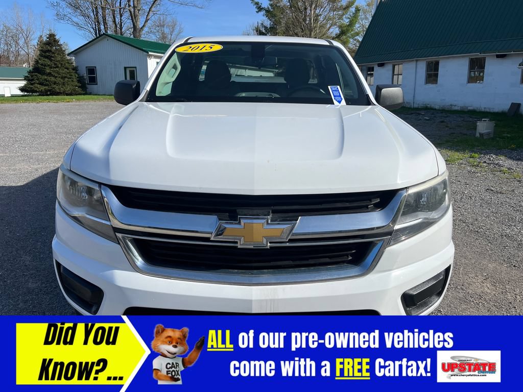 Used 2015 Chevrolet Colorado Work Truck with VIN 1GCHTAEA7F1250758 for sale in Attica, NY