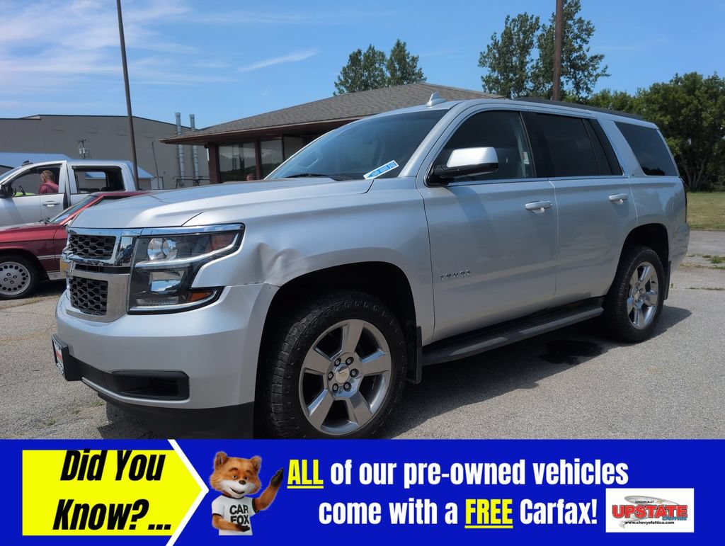 Used 2017 Chevrolet Tahoe LT with VIN 1GNSKBKC4HR202117 for sale in Attica, NY