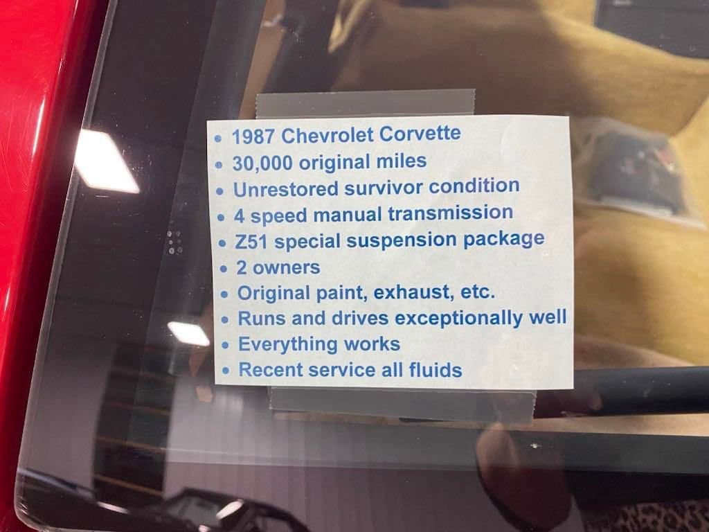 1987 Chevrolet Corvette - Photo 13
