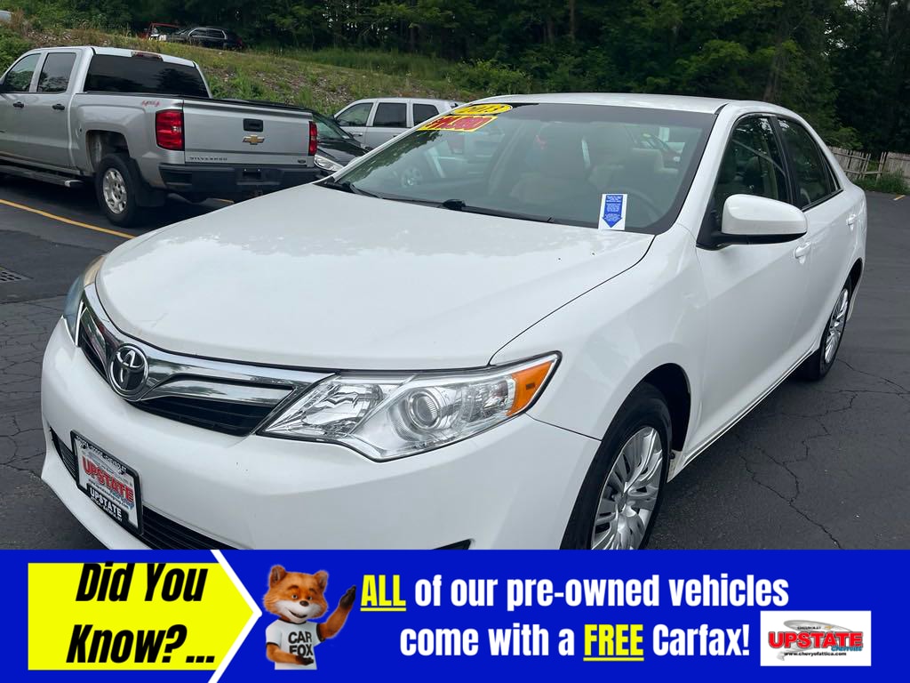 Used 2013 Toyota Camry LE with VIN 4T4BF1FK4DR284660 for sale in Attica, NY