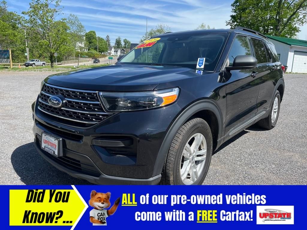 Used 2020 Ford Explorer XLT with VIN 1FMSK8DH2LGC67083 for sale in Attica, NY