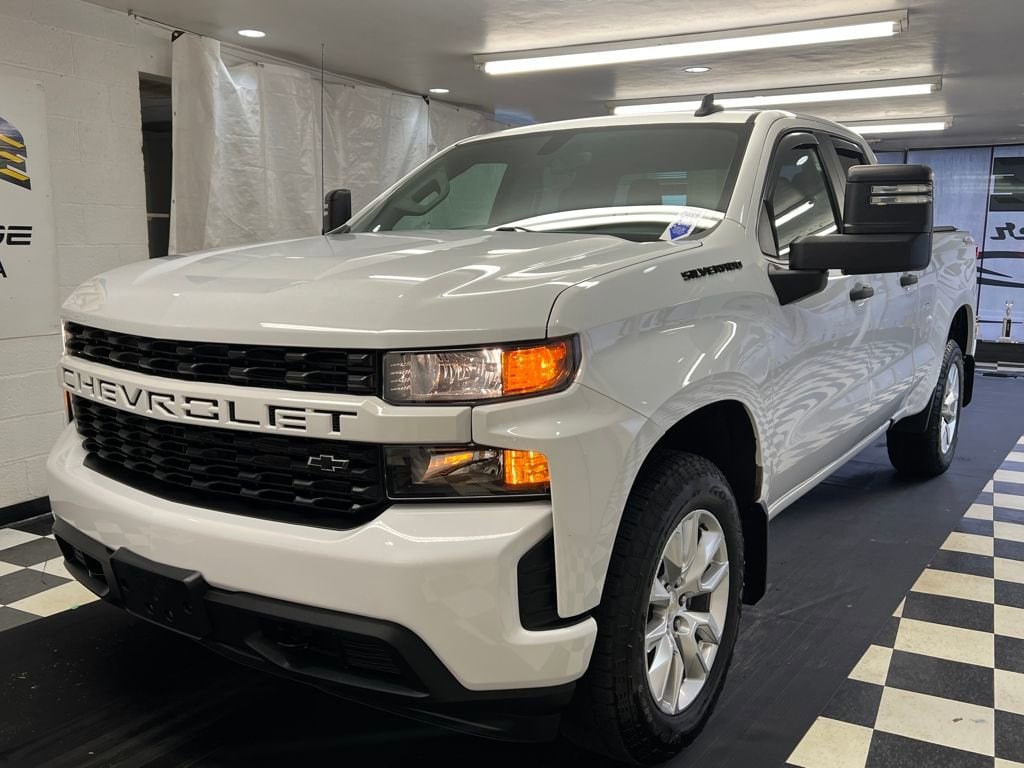 Used 2021 Chevrolet Silverado 1500 Custom Truck Double Cab