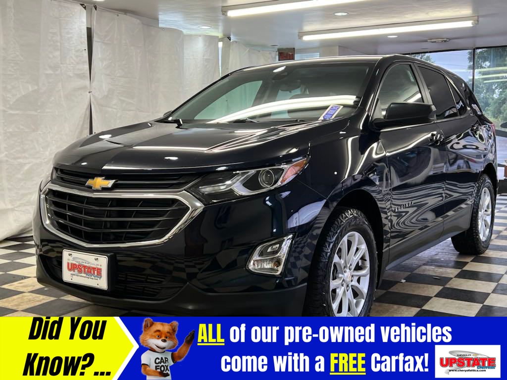 Used 2021 Chevrolet Equinox LS with VIN 3GNAXSEV7MS150130 for sale in Attica, NY