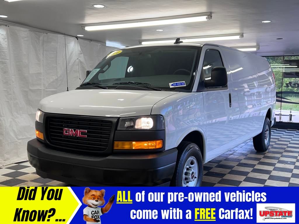 Used 2024 GMC Savana Cargo Work Van with VIN 1GTW7BF7XR1164479 for sale in Attica, NY