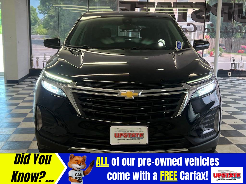 Used 2022 Chevrolet Equinox LT with VIN 3GNAXUEV9NL116987 for sale in Attica, NY