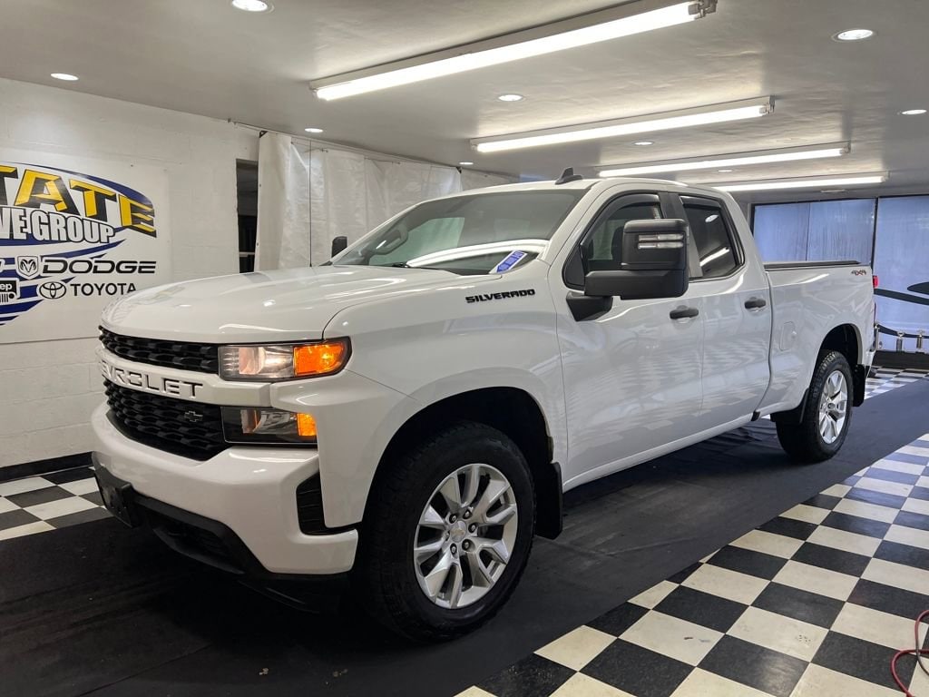 Used 2021 Chevrolet Silverado 1500 Custom Truck Double Cab