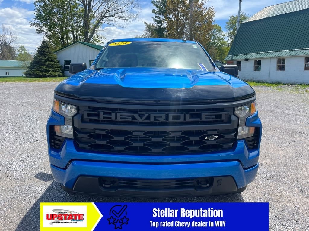 Used 2024 Chevrolet Silverado 1500 Custom Truck Crew Cab