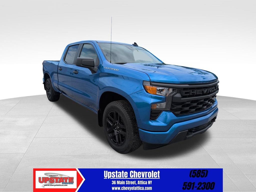 Used 2024 Chevrolet Silverado 1500 Custom Truck Crew Cab