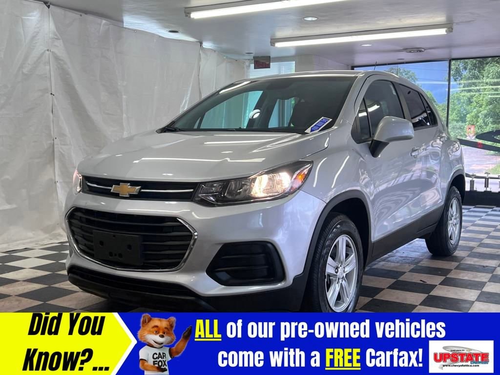 Used 2022 Chevrolet Trax LS with VIN KL7CJNSM6NB552490 for sale in Attica, NY