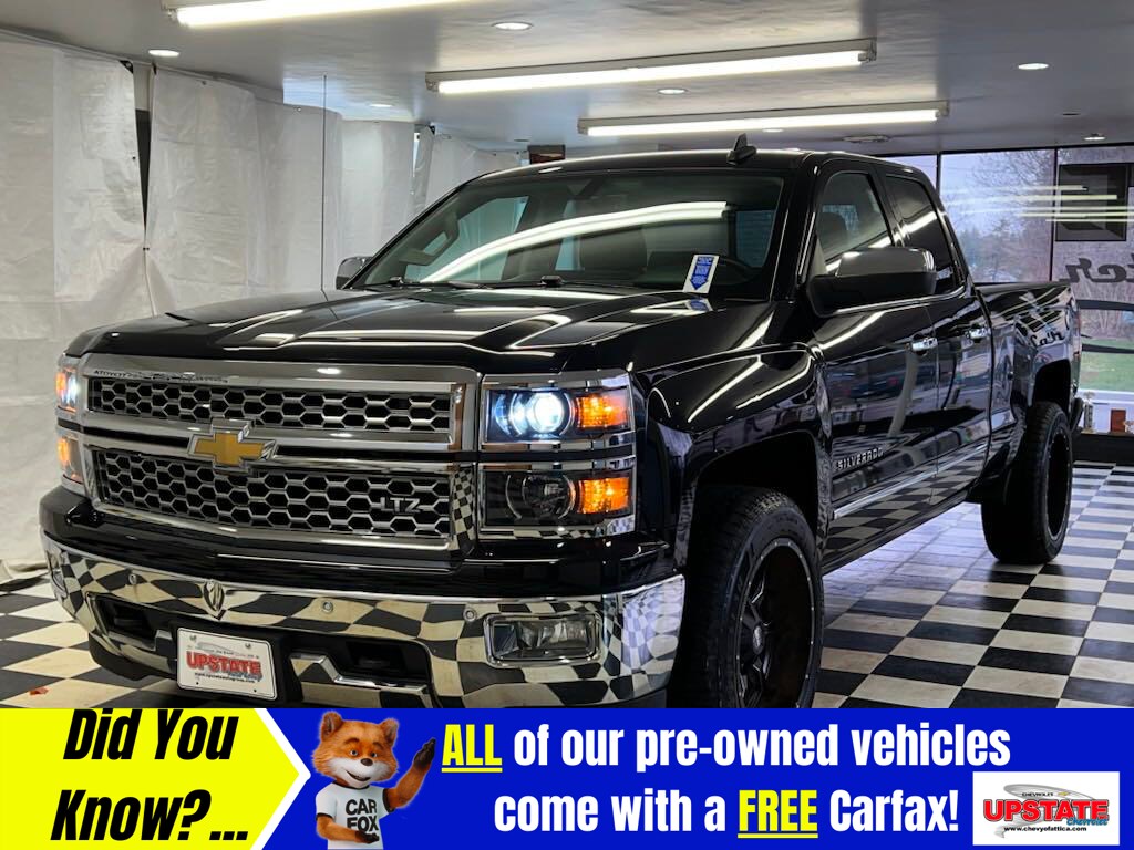 Used 2015 Chevrolet Silverado 1500 LTZ with VIN 1GCVKSEC8FZ236107 for sale in Attica, NY