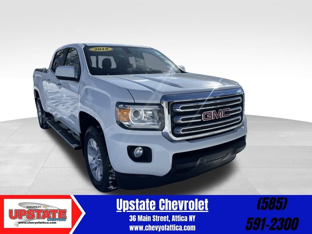 Used 2018 GMC Canyon 4WD SLE Truck Crew Cab