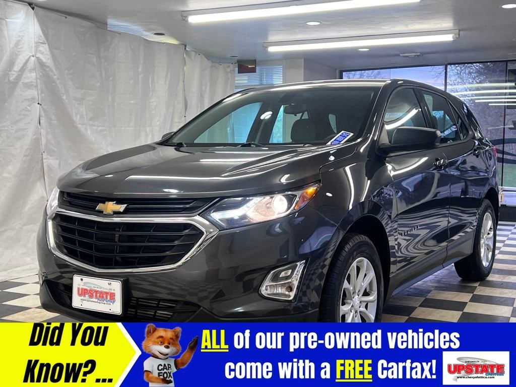 Used 2019 Chevrolet Equinox LS with VIN 2GNAXSEV0K6179318 for sale in Attica, NY