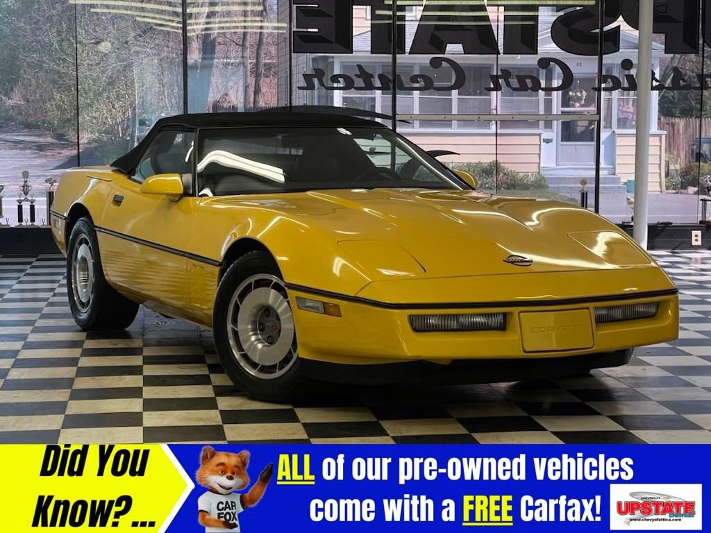 Used 1986 Chevrolet Corvette Base Convertible