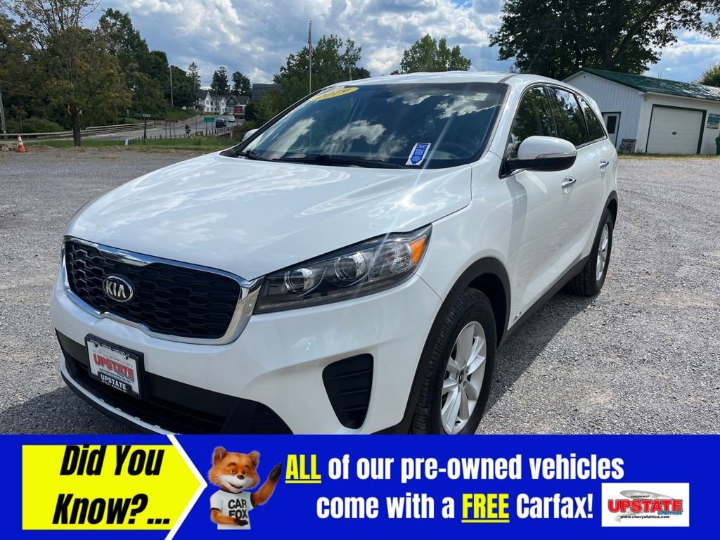 Used 2019 Kia Sorento LX with VIN 5XYPGDA50KG564188 for sale in Attica, NY