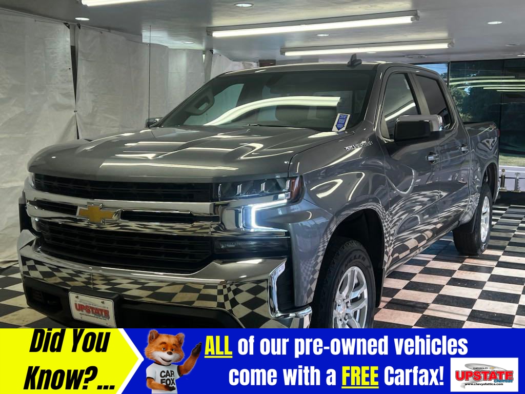 Used 2021 Chevrolet Silverado 1500 LT with VIN 3GCPYJEK6MG437879 for sale in Attica, NY