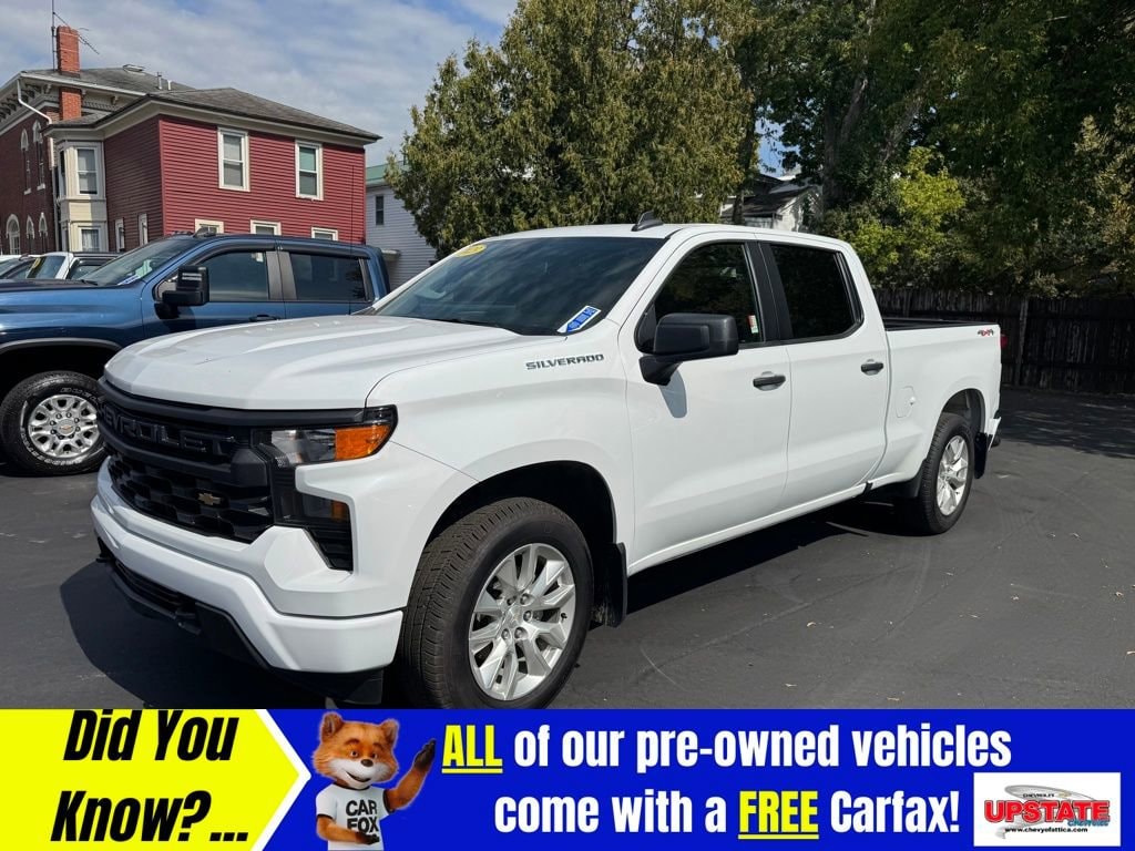 Used 2023 Chevrolet Silverado 1500 Custom Truck Crew Cab