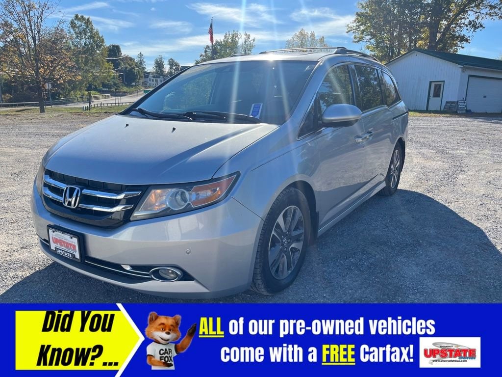 Used 2014 Honda Odyssey Touring with VIN 5FNRL5H93EB135402 for sale in Attica, NY