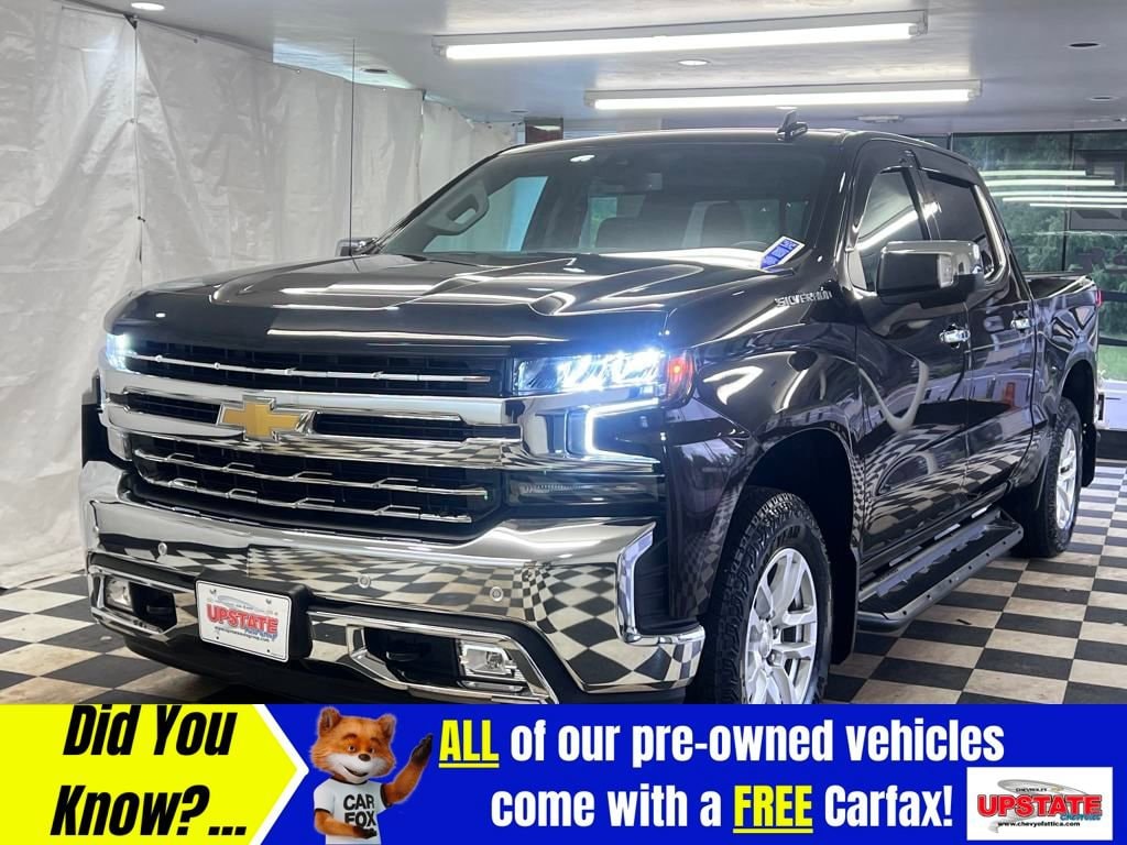 Used 2019 Chevrolet Silverado 1500 LTZ with VIN 3GCUYGED6KG140549 for sale in Attica, NY