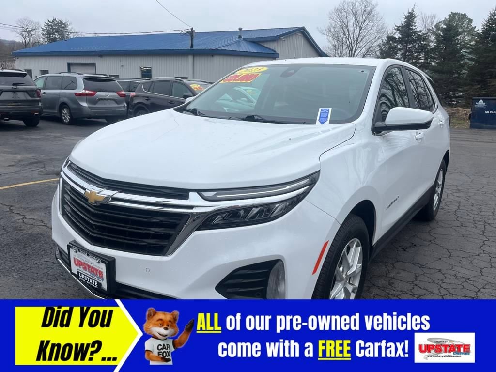 Used 2023 Chevrolet Equinox LT with VIN 3GNAXUEG5PS126491 for sale in Attica, NY