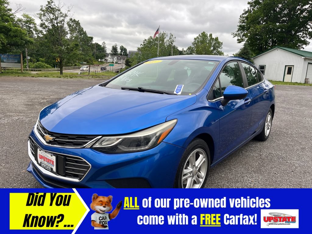 Used 2017 Chevrolet Cruze LT with VIN 1G1BE5SM4H7251915 for sale in Attica, NY
