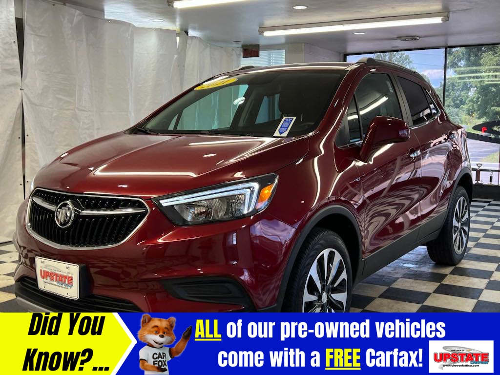 Used 2021 Buick Encore Preferred with VIN KL4CJESB9MB351399 for sale in Attica, NY