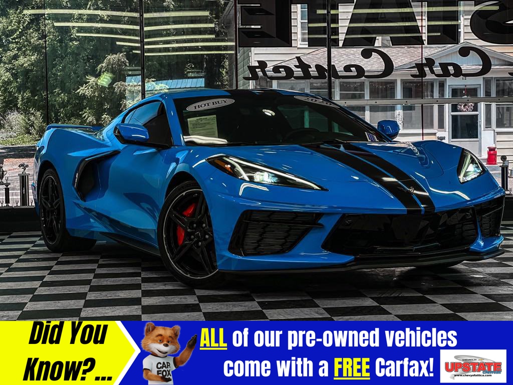 Used 2020 Chevrolet Corvette 2LT with VIN 1G1Y72D47L5119283 for sale in Attica, NY