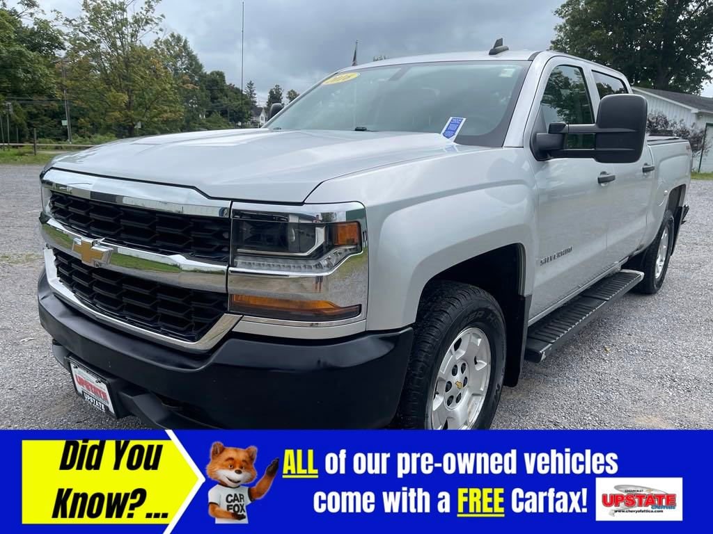 Used 2016 Chevrolet Silverado 1500 Work Truck 1WT with VIN 3GCUKNEC6GG175533 for sale in Attica, NY